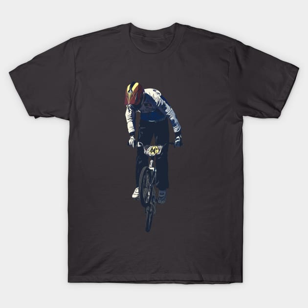 bmx T-Shirt by rickylabellevie